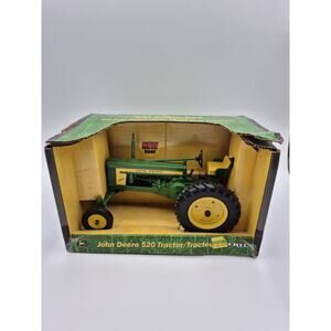 ERTL John Deere 520 Tractor Wide Load 1/16 Scale Die-Cast 2003 New Sealed